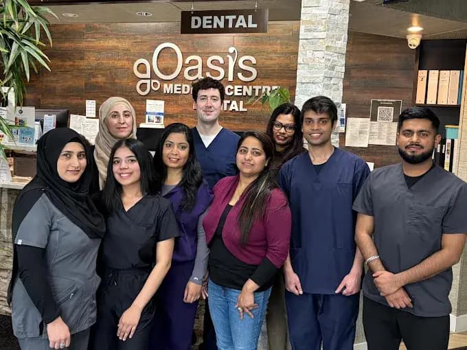 The Oasis Smile Dental team