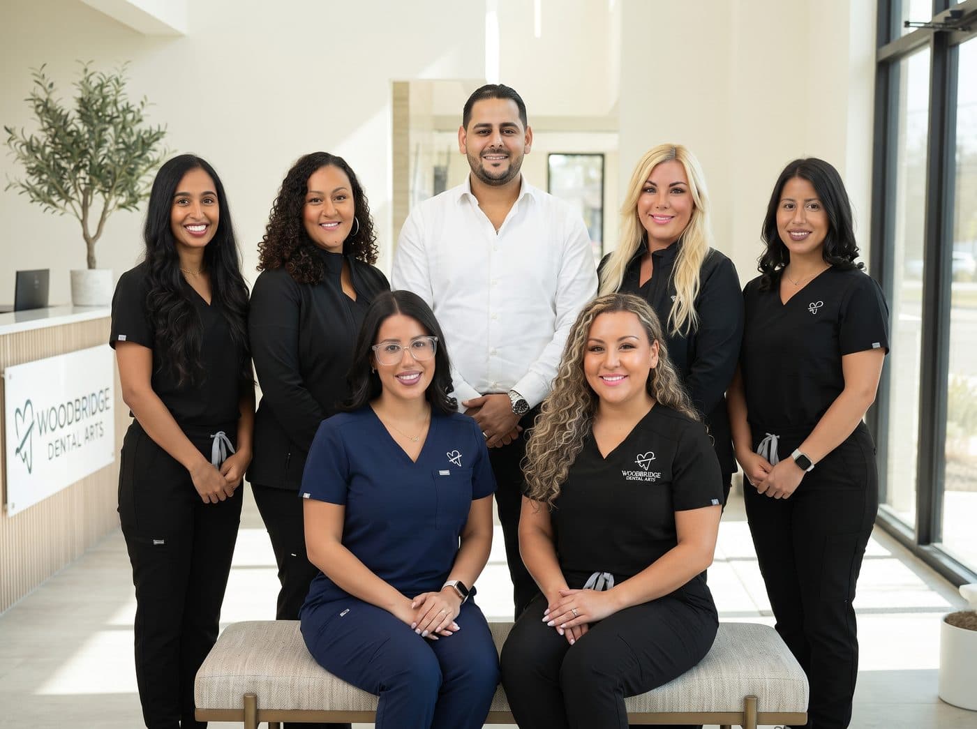 The Woodbridge Dental Arts team